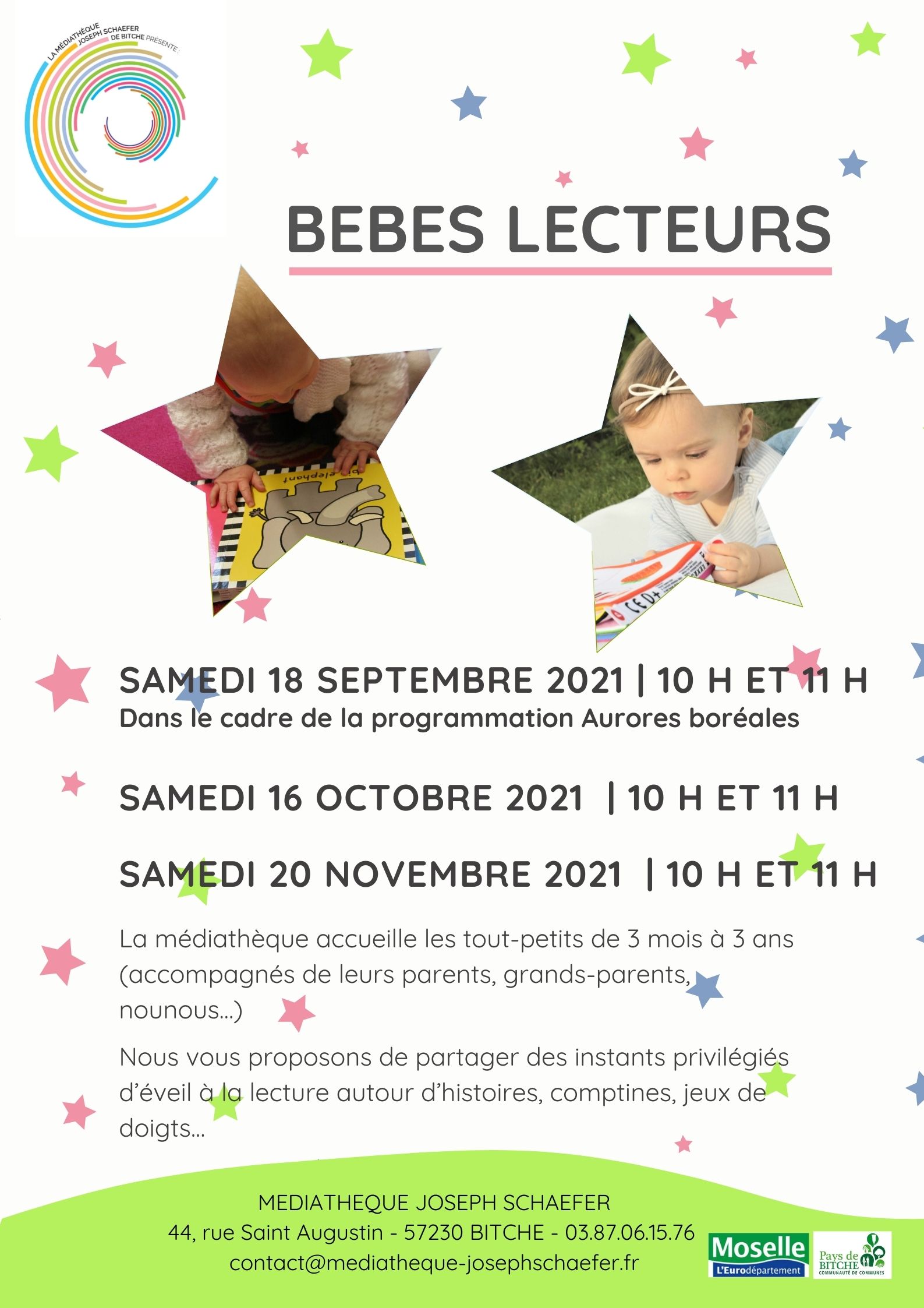 [POLE JEUNESSE] BEBESLECTEURS Médiathèque de Bitche Pôle